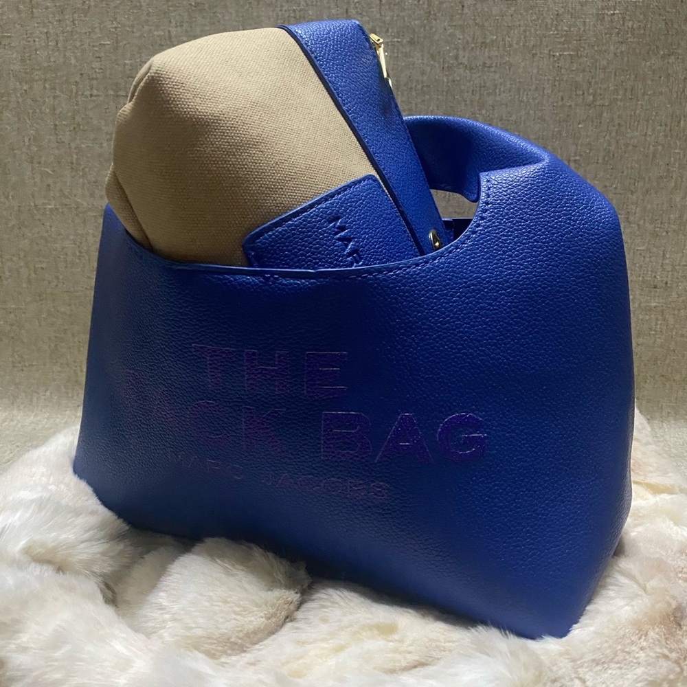 🦋Blue and Tan Clutch & Wristlet Set🦋 - Picture 5 of 17